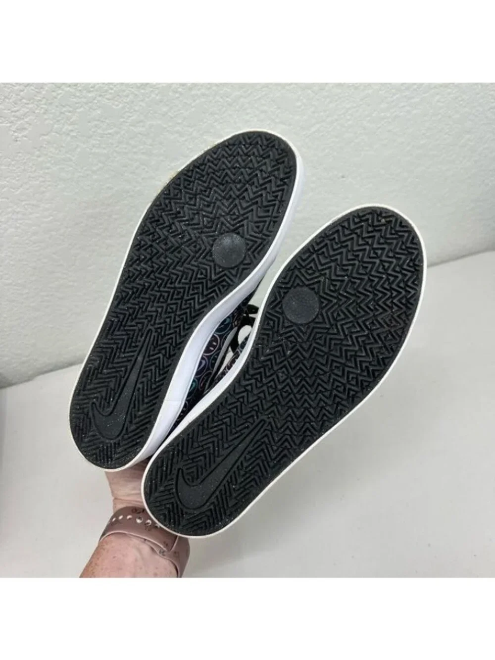 Nike SB Have A Nike Day Smiley Face Skate Shoes Sneakers AV3132-001 Kids Sz 6Y - Picture 8 of 8